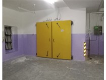 【德軒案例】梧桐院地庫(kù)改造——墻面刷油漆、乳膠漆，改造人防門油漆